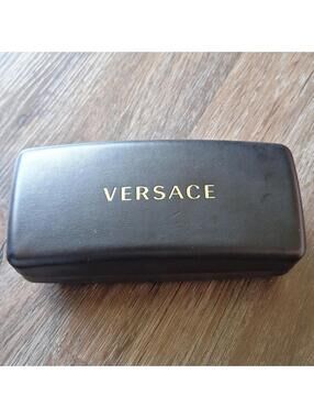 Versace Black Glasses Case